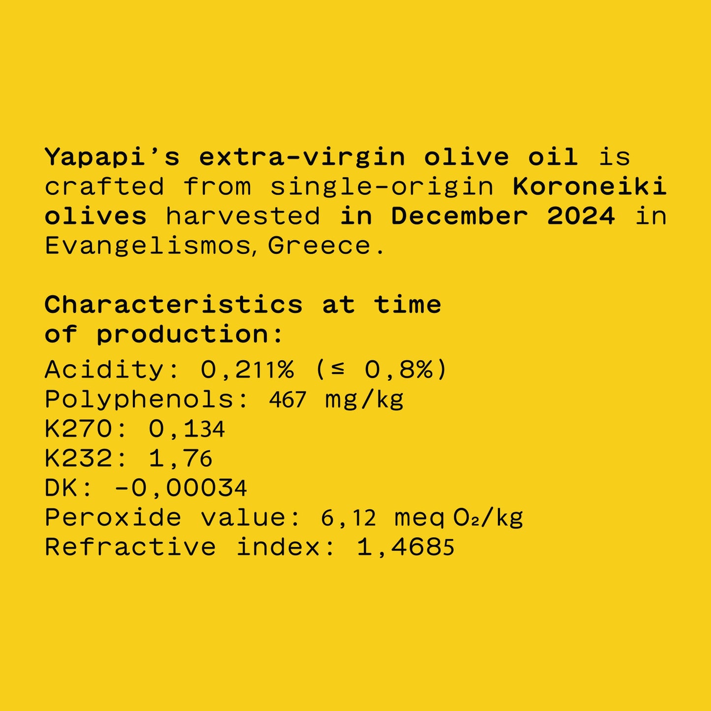 
                  
                    Single-Origin Extra-Virgin Olive Oil (2024 Harvest)
                  
                